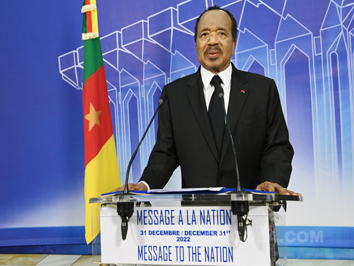 Message à la Nation du Président Paul Biya le 31 décembre 2022