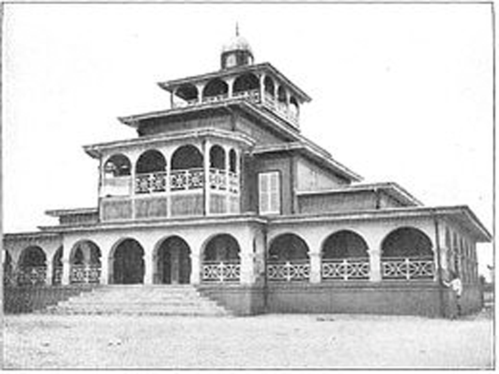 La Pagode : Palais du Roi Manga Bell