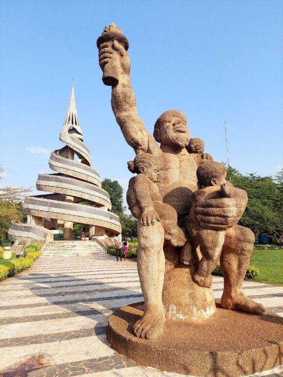 Le monument de la Réunification Yaoundé-Cameroun