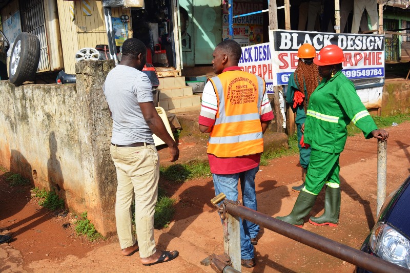 Campagne de sensibilisation pour l’Opération cité propre à Yaoundé 1er
