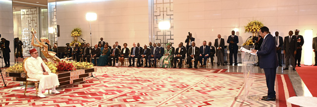 Discours de Paul Biya au Corps Diplomatique