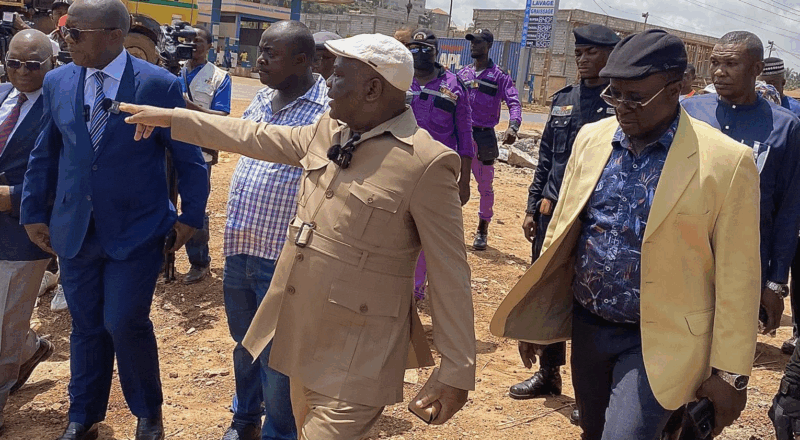 Le Préfet du Mfoundi visite la Commune de Yaoundé III
