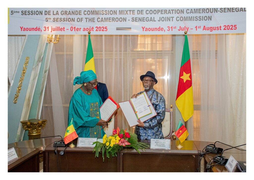 Renforcement de la Coopération Cameroun-Sénégal