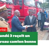Un nouveau camion benne pour la Commune de Yaoundé 3