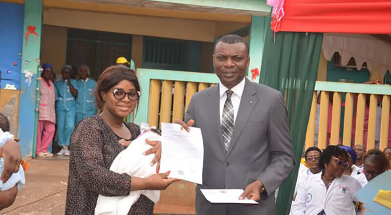 Repartir de l’hôpital avec l’acte de naissance de son enfant