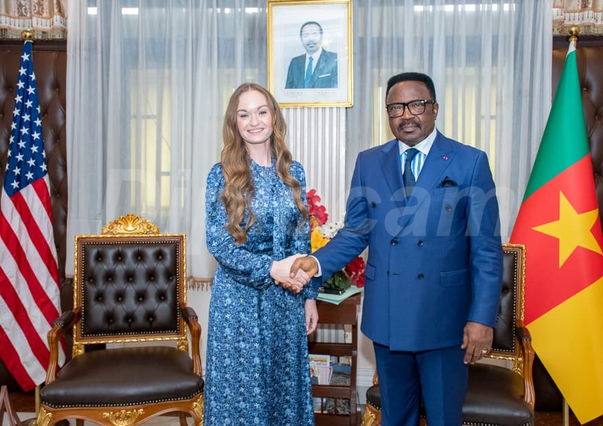 Cameroun – USA : Madame Sarah Troutman reçue au MINREX