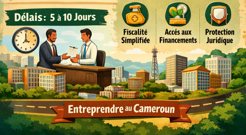 Frais et Procédures de Création d’Entreprise au Cameroun