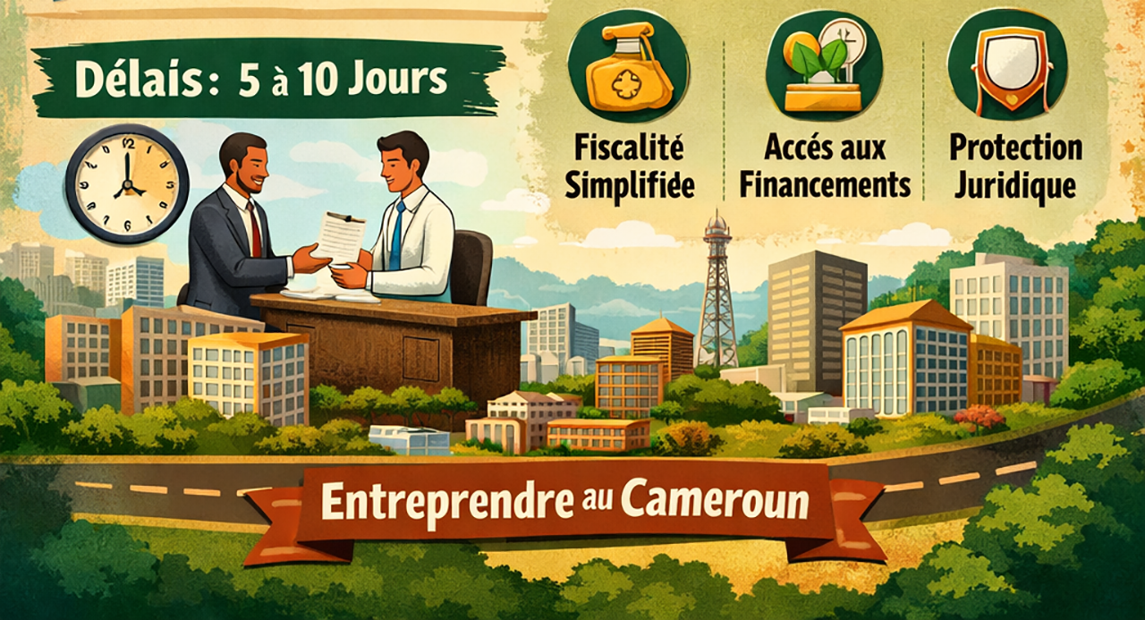 Frais et Procédures de Création d’Entreprise au Cameroun