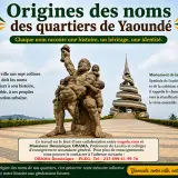 Origines des noms des quartiers de Yaoundé