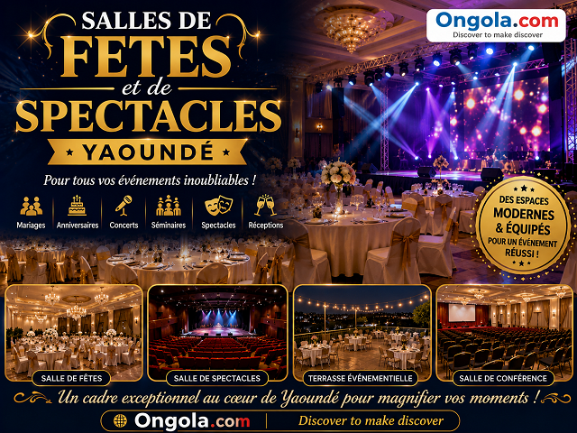 Salles des fetes Yaoundé